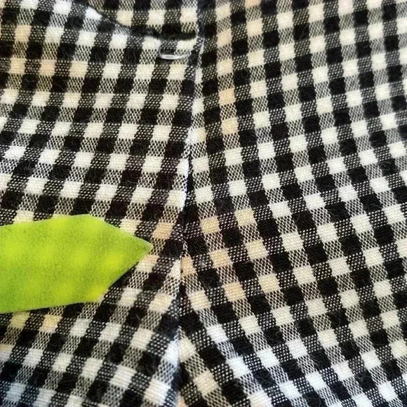 J. Jill Black & White Checked Woman’s Pull on Pants in Size 12. - Picture 10 of 11